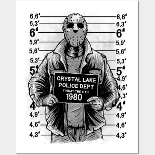 Jason Mugshot Posters and Art